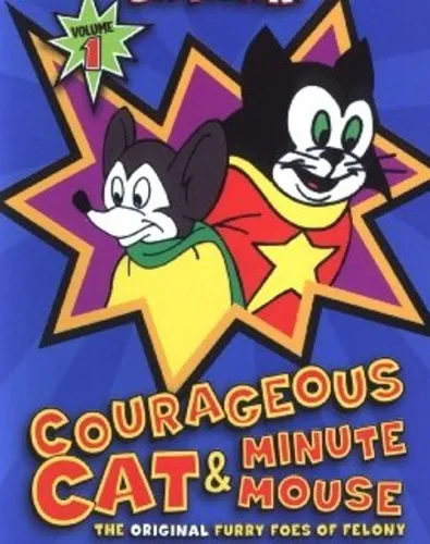 Courageous Cat and Minute Mouse (1960) Kitchen Apron - idPoster.com