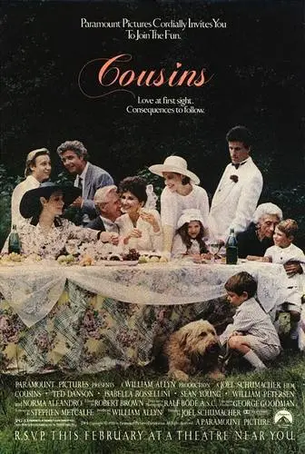 Cousins (1989) Men's Colored  Long Sleeve T-Shirt - idPoster.com
