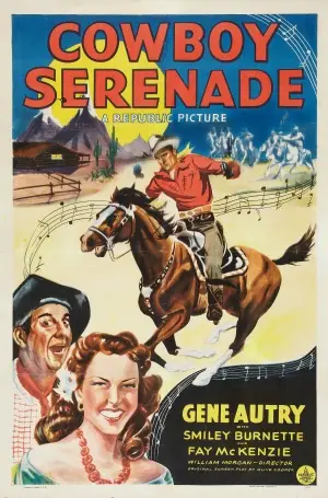 Cowboy Serenade (1942) Women's Colored Tank-Top - idPoster.com