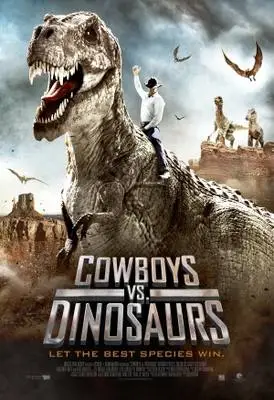 Cowboys vs Dinosaurs (2014) White T-Shirt - idPoster.com