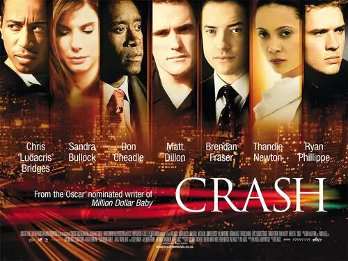 Crash (2005) White T-Shirt - idPoster.com