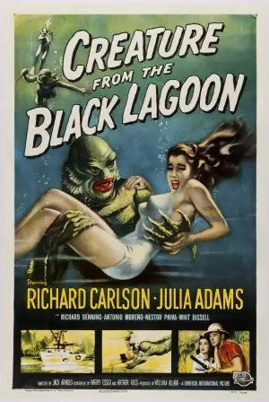 Creature from the Black Lagoon (1954) Kitchen Apron - idPoster.com