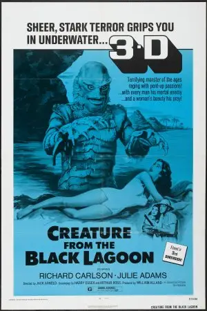 Creature from the Black Lagoon (1954) Kitchen Apron - idPoster.com
