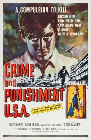 Crime n Punishment, USA (1959) Men's Colored  Long Sleeve T-Shirt - idPoster.com