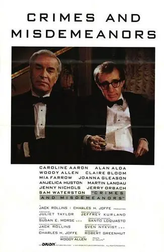 Crimes and Misdemeanors (1989) Women's Colored Hoodie - idPoster.com