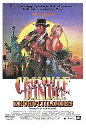 Crocodile Dundee (1986) Men's Colored Hoodie - idPoster.com