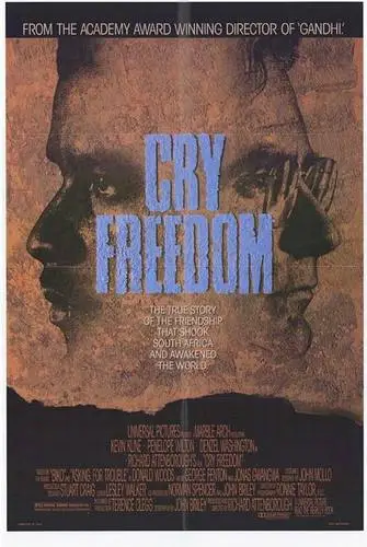 Cry Freedom (1987) White T-Shirt - idPoster.com