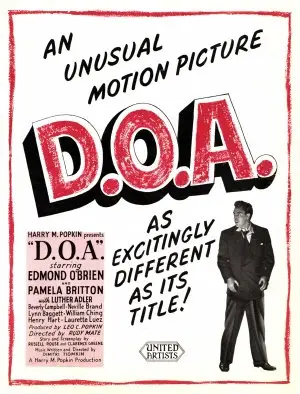 D.O.A. (1950) Women's Colored T-Shirt - idPoster.com