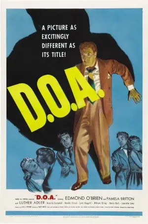 D.O.A. (1950) White T-Shirt - idPoster.com