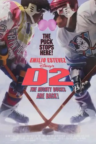 D2: The Mighty Ducks (1994) White T-Shirt - idPoster.com