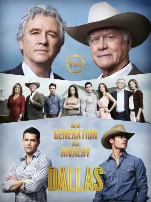 Dallas (2012) Men's Colored  Long Sleeve T-Shirt - idPoster.com