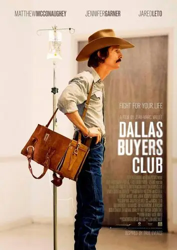 Dallas Buyers Club(2013) White Tank-Top - idPoster.com