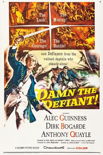 Damn the Defiant (1962) White T-Shirt - idPoster.com