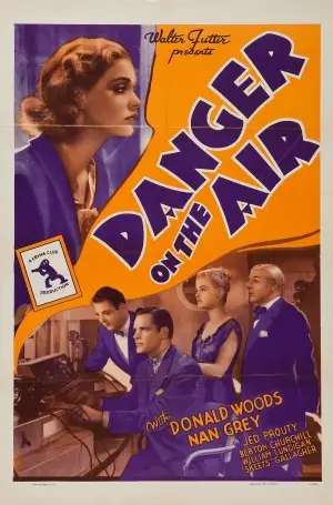 Danger on the Air (1938) White T-Shirt - idPoster.com
