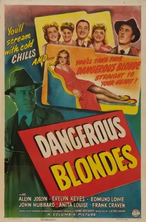 Dangerous Blondes (1943) Men's Colored T-Shirt - idPoster.com