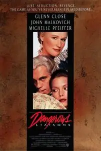Dangerous Liaisons (1988) posters and prints