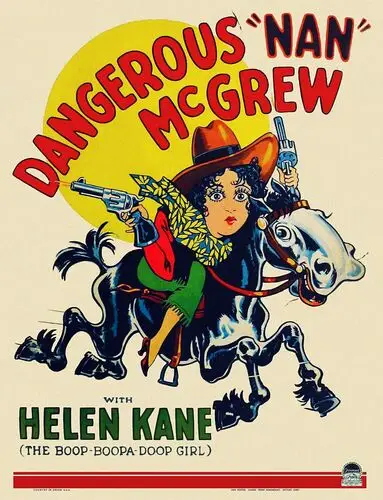 Dangerous Nan McGrew (1930) Women's Colored Tank-Top - idPoster.com
