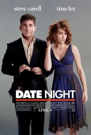 Date Night (2010) White T-Shirt - idPoster.com