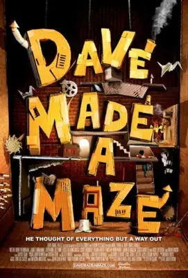 Dave Made a Maze (2017) Kitchen Apron - idPoster.com