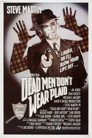 Dead Men Dont Wear Plaid (1982) Drawstring Backpack - idPoster.com