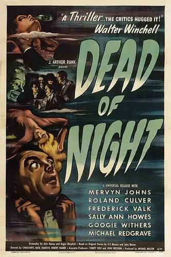 Dead of Night (1946) Men's Colored  Long Sleeve T-Shirt - idPoster.com