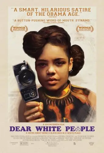 Dear White People (2014) Women's Colored T-Shirt - idPoster.com