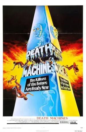 Death Machines (1976) Men's Colored  Long Sleeve T-Shirt - idPoster.com