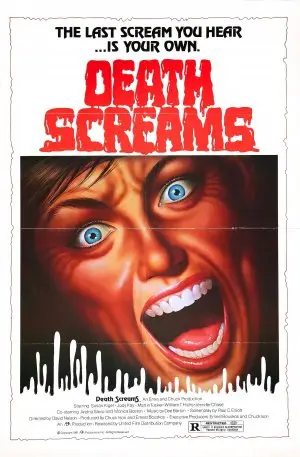 Death Screams (1982) Women's Colored Hoodie - idPoster.com