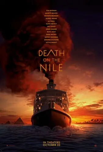 Death on the Nile (2020) White T-Shirt - idPoster.com