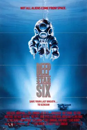 DeepStar Six (1989) White Tank-Top - idPoster.com