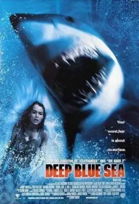 Deep Blue Sea (1999) Women's Colored  Long Sleeve T-Shirt - idPoster.com