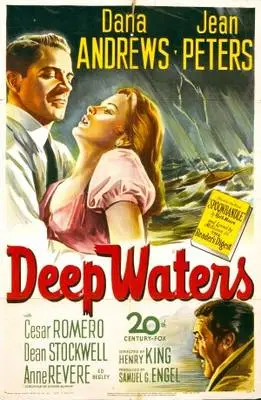Deep Waters (1948) White T-Shirt - idPoster.com