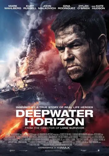 Deepwater Horizon (2016) White T-Shirt - idPoster.com
