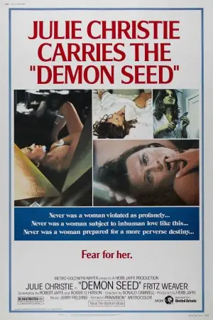 Demon Seed (1977) White Tank-Top - idPoster.com