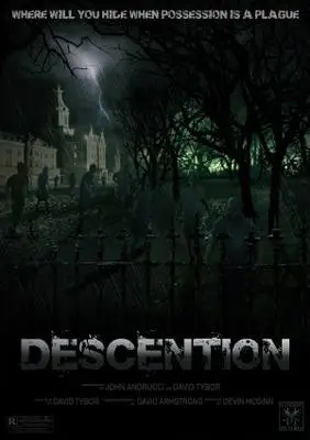 Descention (2015) White T-Shirt - idPoster.com