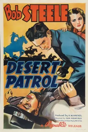 Desert Patrol (1938) Men's Colored  Long Sleeve T-Shirt - idPoster.com