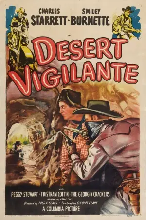 Desert Vigilante (1949) White T-Shirt - idPoster.com