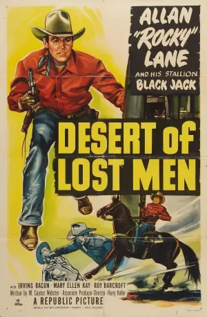 Desert of Lost Men (1951) Men's Colored  Long Sleeve T-Shirt - idPoster.com