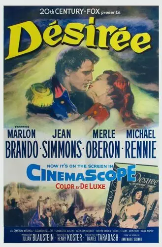 Desiree (1954) Men's Colored Hoodie - idPoster.com