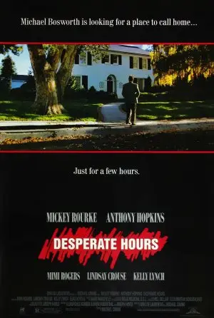 Desperate Hours (1990) Men's Colored T-Shirt - idPoster.com