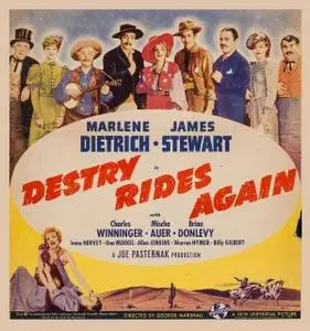 Destry Rides Again (1939) posters and prints