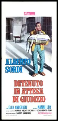 Detenuto in attesa di giudizio (1971) Men's Colored Hoodie - idPoster.com