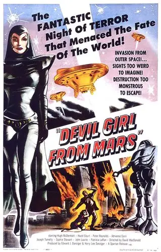 Devil Girl from Mars (1955) Men's Colored T-Shirt - idPoster.com