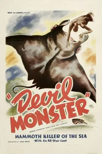 Devil Monster (1946) Men's Colored T-Shirt - idPoster.com