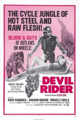 Devil Rider! (1970) Women's Colored Tank-Top - idPoster.com