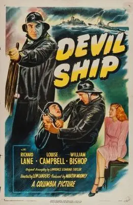 Devil Ship (1947) Women's Colored Tank-Top - idPoster.com