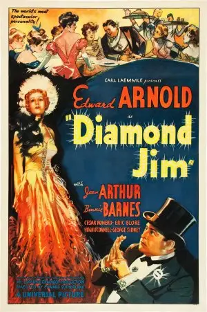 Diamond Jim (1935) Drawstring Backpack - idPoster.com