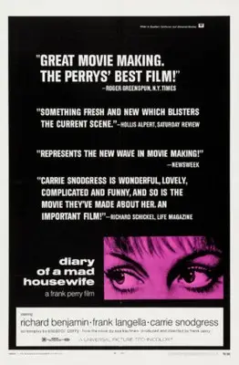 Diary of a Mad Housewife (1970) Women's Colored Tank-Top - idPoster.com
