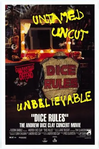Dice Rules (1991) Men's Colored Hoodie - idPoster.com