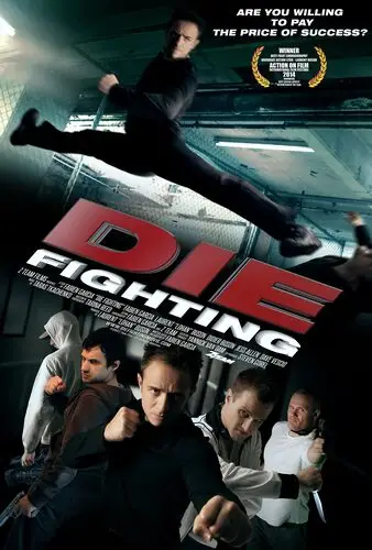 Die Fighting (2013) Men's Colored Hoodie - idPoster.com
